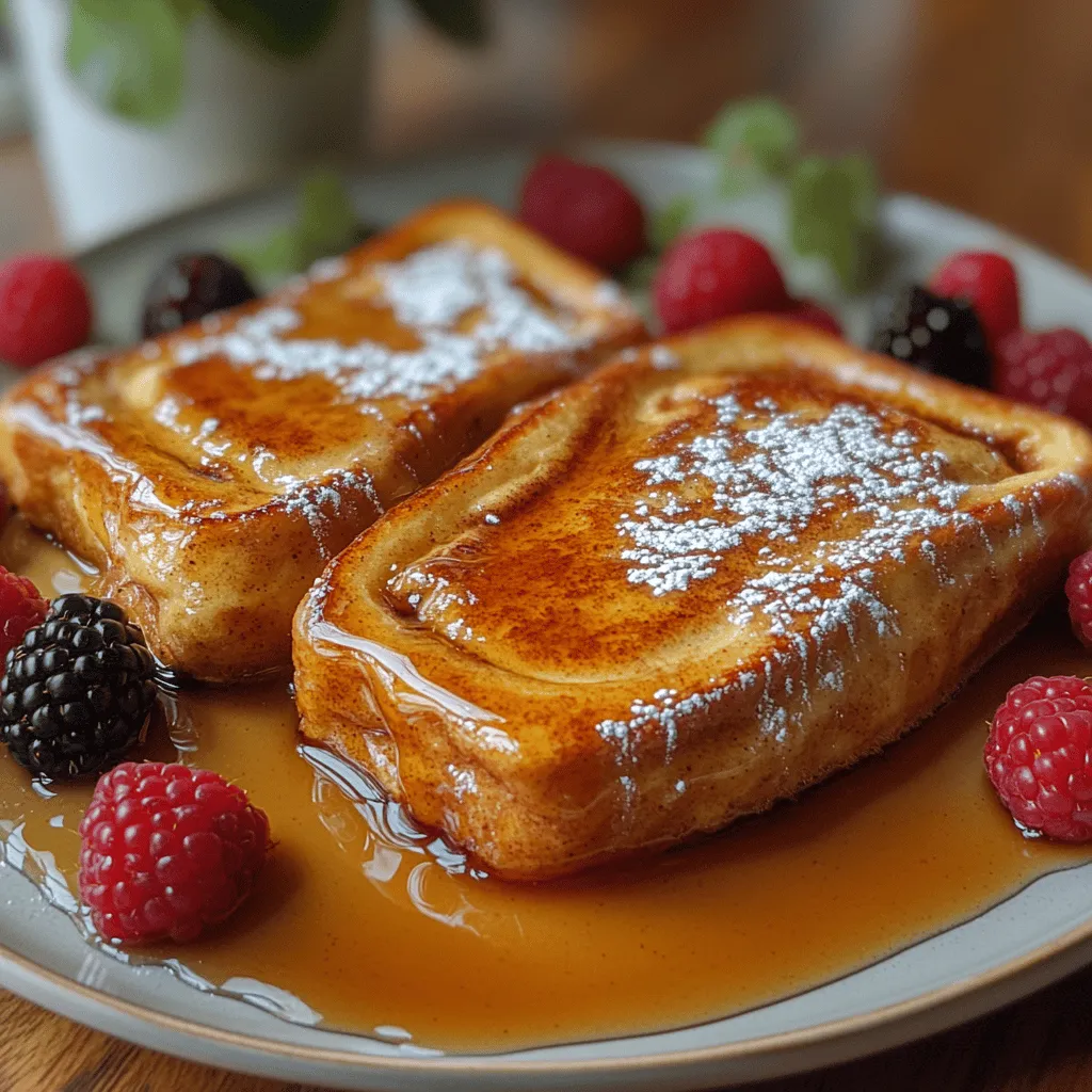 In recent years, breakfast fusion recipes have surged in popularity, captivating the hearts (and stomachs) of food enthusiasts everywhere. This trend reflects a growing desire to innovate traditional dishes by combining beloved breakfast staples into exciting new forms. Among the most delightful of these culinary creations is the Cinnamon Roll French Toast—a tantalizing twist that marries the warm, gooey goodness of cinnamon rolls with the rich, custardy texture of classic French toast.