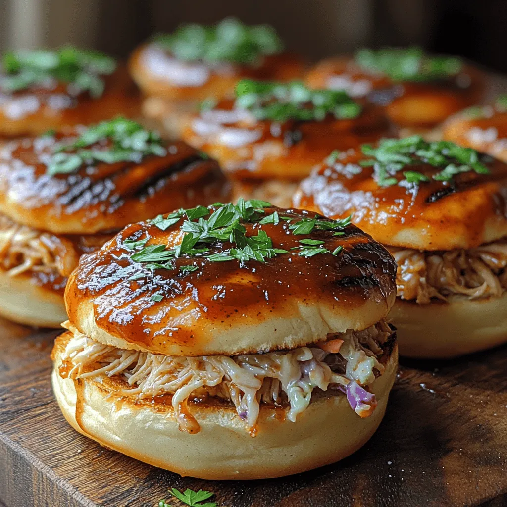 Creating the perfect Smoky Sweet BBQ Pulled Chicken Sliders begins with understanding the key ingredients that contribute to their incredible taste. Let’s dive into the essential components that make this dish shine.