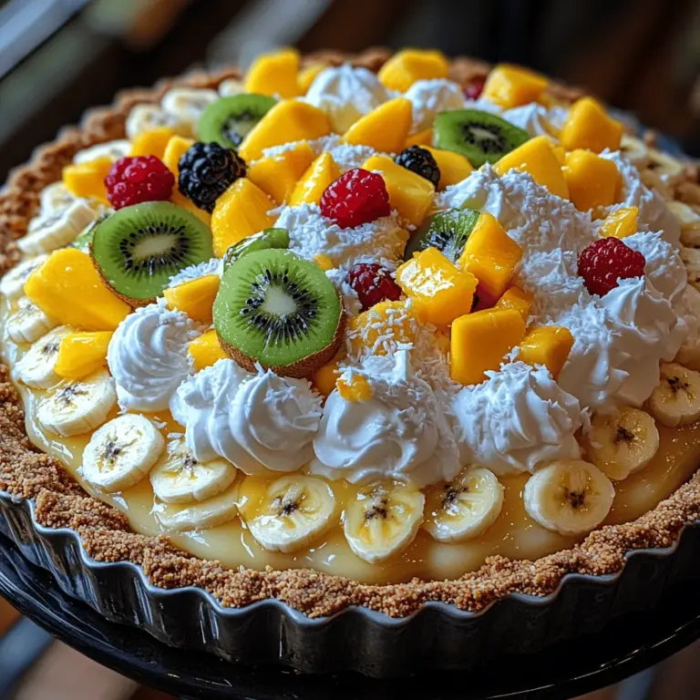 When the sun is shining, and the weather is warm, few desserts can evoke the blissful sensation of a tropical getaway quite like a Tropical Paradise Pie. This delightful dessert is a vibrant amalgamation of tropical flavors, artfully combining the sweetness of fresh fruit, the richness of coconut, and the comforting creaminess characteristic of a perfect pie. Whether you’re hosting a summer gathering, celebrating a festive occasion, or simply craving a taste of the tropics, this pie promises to be the star of the show.