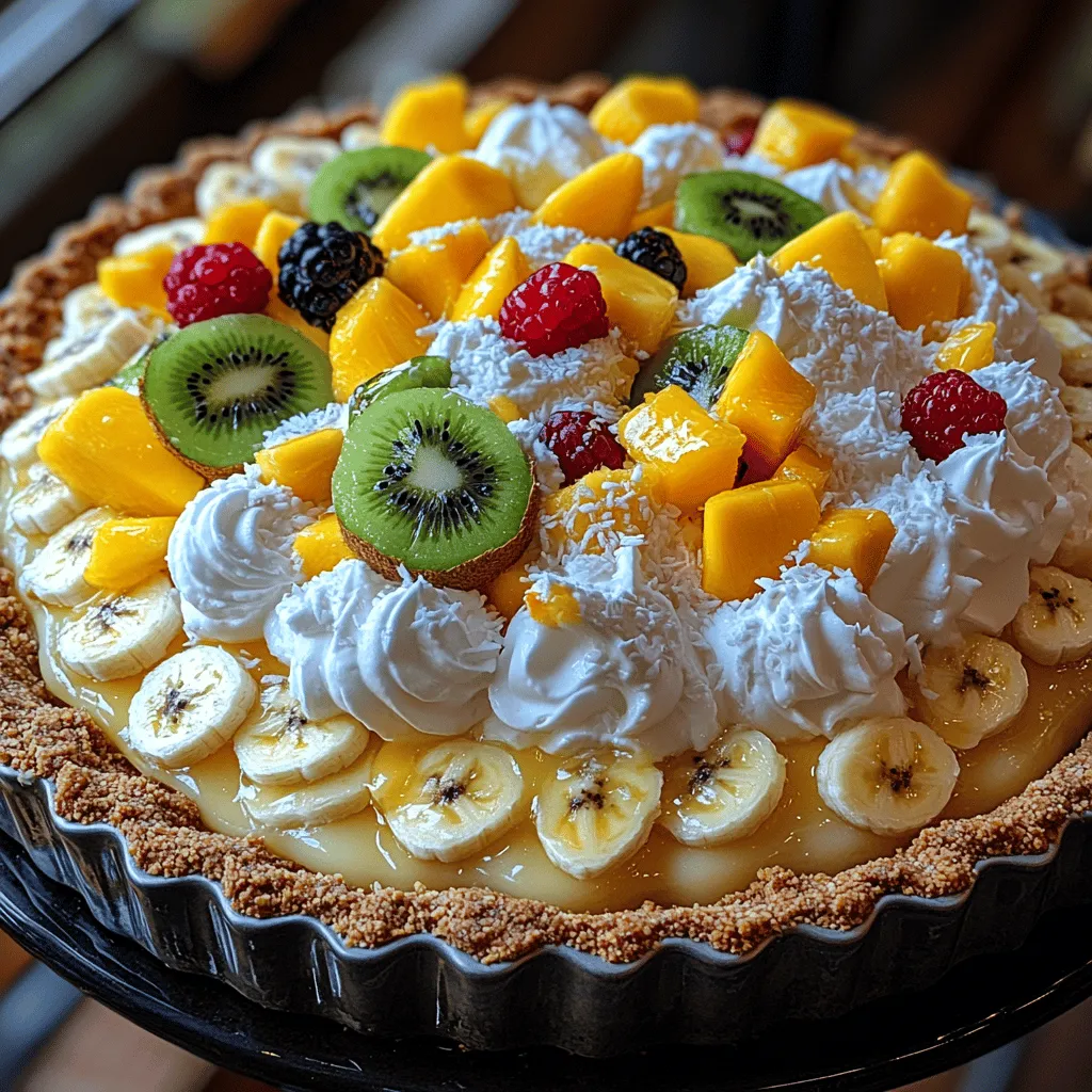 When the sun is shining, and the weather is warm, few desserts can evoke the blissful sensation of a tropical getaway quite like a Tropical Paradise Pie. This delightful dessert is a vibrant amalgamation of tropical flavors, artfully combining the sweetness of fresh fruit, the richness of coconut, and the comforting creaminess characteristic of a perfect pie. Whether you’re hosting a summer gathering, celebrating a festive occasion, or simply craving a taste of the tropics, this pie promises to be the star of the show.