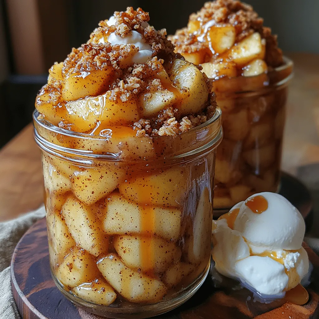 If you're looking for a comforting dessert that captures the essence of autumn while also being visually appealing, look no further than Apfel-Crumble im Glas. This delightful treat marries the classic flavors of a traditional apple crumble with a modern twist by serving it in charming glass jars. Not only does this presentation enhance the dessert's appeal, but it also makes portion control effortless, allowing everyone to enjoy their own individual serving. Whether you're hosting a dinner party, celebrating a special occasion, or just indulging in a cozy night in, Apfel-Crumble im Glas is sure to impress.