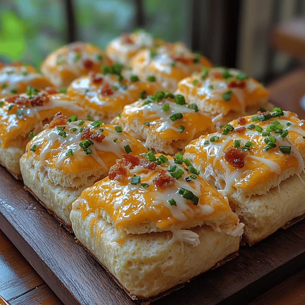 There's something incredibly inviting about pull-apart rolls; their fluffy, tender texture and the ease with which they can be shared make them a favorite choice for gatherings and casual meals. These delightful rolls are not just a simple snack; they can transform any mealtime into an extraordinary occasion. Among the vast array of pull-apart roll recipes, Chicken Bacon Ranch Pull Apart Rolls stand out as a perfect blend of comfort food favorites. This recipe is ideal for everything from game day celebrations to cozy family dinners, ensuring that your guests, or your family, will be reaching for just one more piece.
