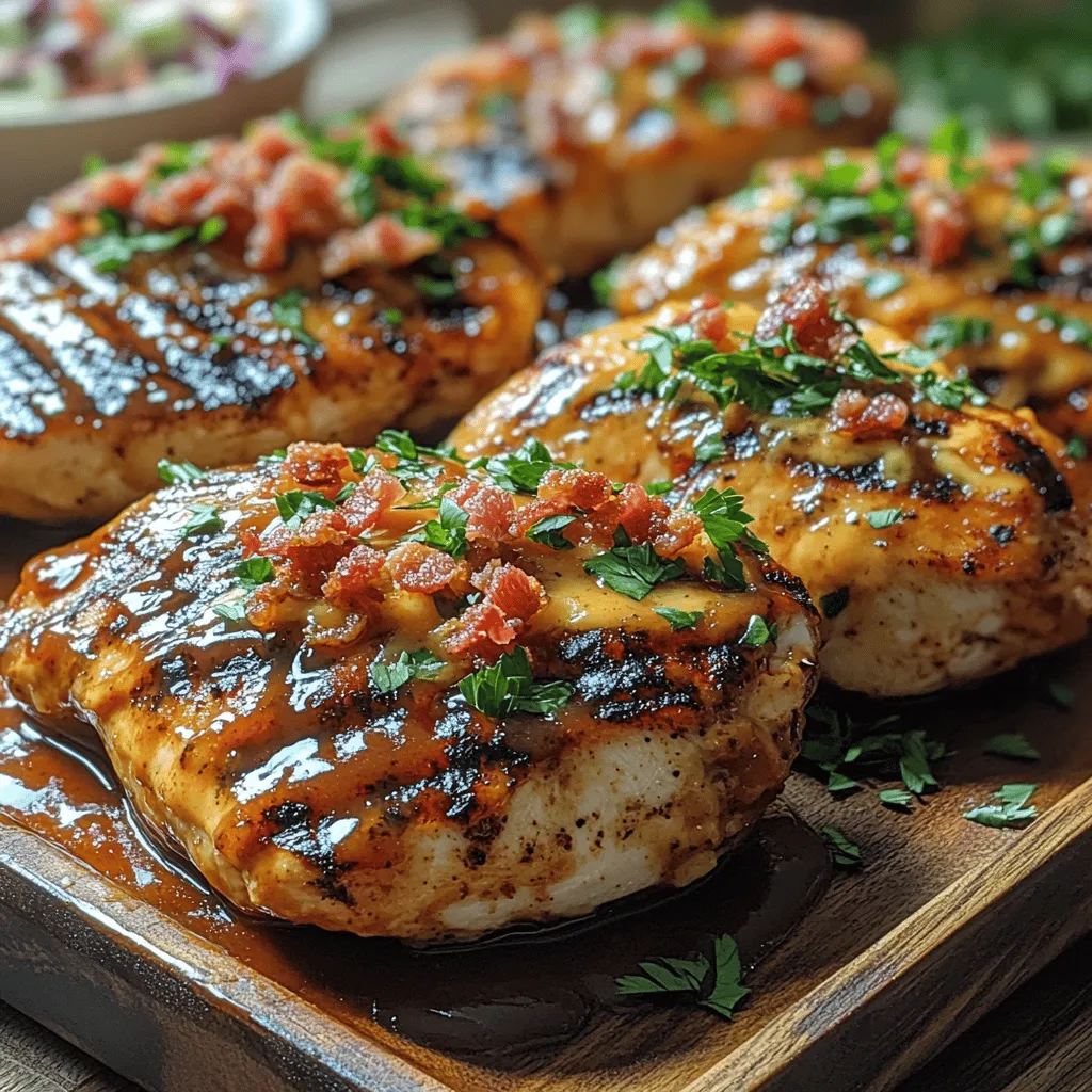If you're on the lookout for a recipe that promises to be a hit with family and friends, look no further than BBQ Bacon Cheddar Chicken. This dish combines the rich, smoky notes of barbecue sauce with the savory crunch of crispy bacon and the creamy goodness of melted cheddar cheese. It's a mouthwatering trio that makes for an unforgettable meal any day of the week.