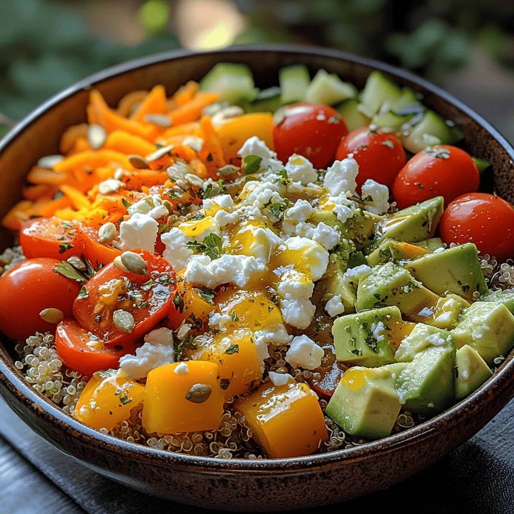 In today’s fast-paced world, maintaining a healthy diet can often feel like a daunting task. However, the Colorful Crunch Veggie Bowl offers a delightful solution that not only nourishes your body but also tantalizes your taste buds. This vibrant dish is a feast for the eyes and the palate, combining an array of colorful vegetables, wholesome grains, and nutritious toppings to create a meal that is as pleasing to the eye as it is beneficial to your health.