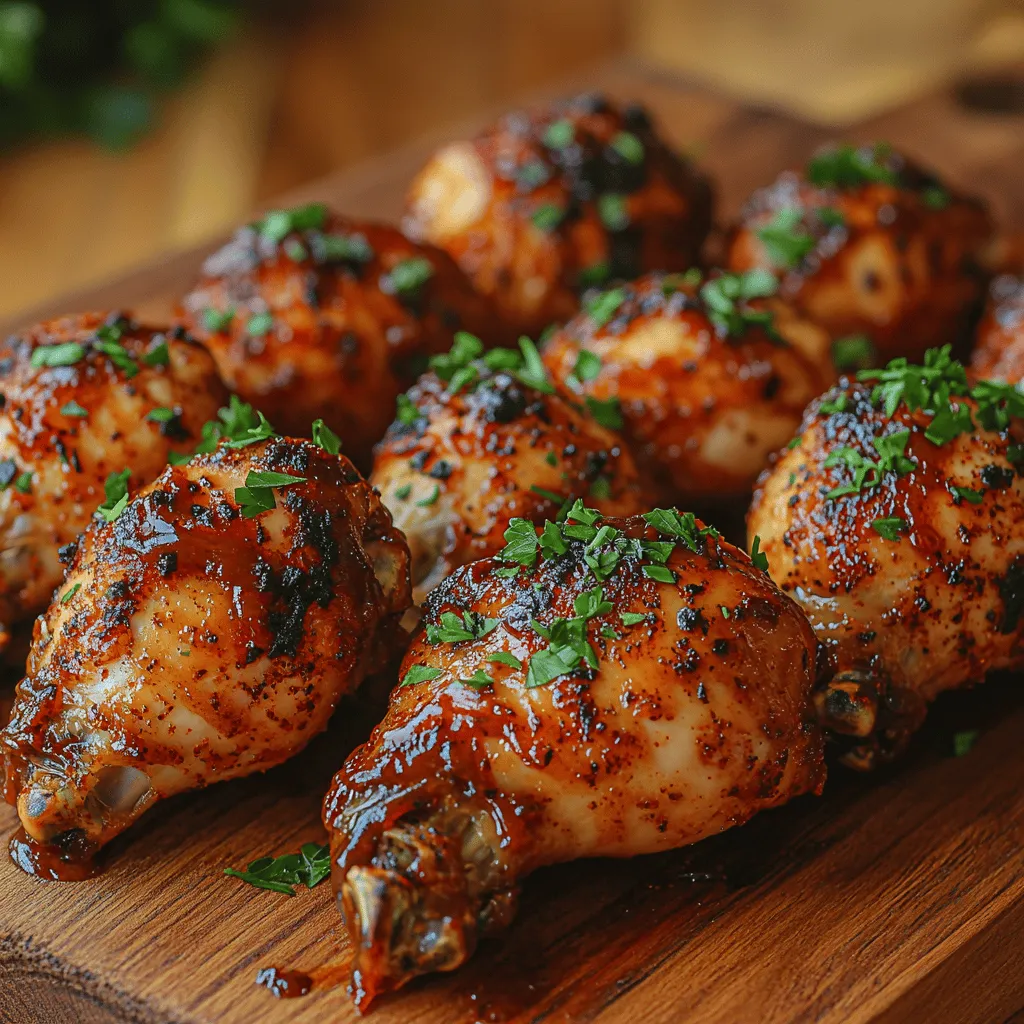 There’s something undeniably joyous about barbecue cooking that brings people together. The aroma of grilled meats wafting through the air, the sizzling sound of chicken sizzling on the grill, and the anticipation of a delicious meal can transform a simple gathering into a memorable feast. One dish that exemplifies this joy is Smoky Glaze BBQ Chicken Drumsticks. This tantalizing recipe combines succulent chicken drumsticks with a rich and flavorful smoky glaze, ensuring every bite is packed with taste.
