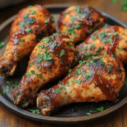 There’s something undeniably joyous about barbecue cooking that brings people together. The aroma of grilled meats wafting through the air, the sizzling sound of chicken sizzling on the grill, and the anticipation of a delicious meal can transform a simple gathering into a memorable feast. One dish that exemplifies this joy is Smoky Glaze BBQ Chicken Drumsticks. This tantalizing recipe combines succulent chicken drumsticks with a rich and flavorful smoky glaze, ensuring every bite is packed with taste.