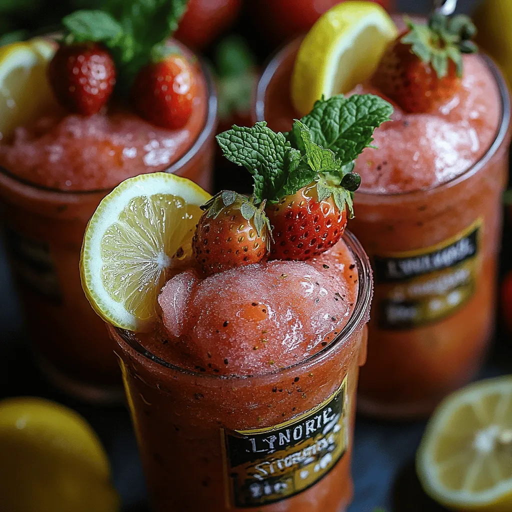 As the warm sun graces us with its presence, summer becomes synonymous with refreshing beverages that cool us down and tantalize our taste buds. Among the myriad of chilled drinks, frozen beverages stand out as true summer staples. Their icy textures and vibrant flavors perfectly complement the heat, making them a popular choice for gatherings, picnics, and lazy afternoons by the pool. One of the most beloved frozen drinks is the timeless strawberry lemonade, a delightful combination of sweet strawberries and tangy lemons that captures the essence of summer in every sip.