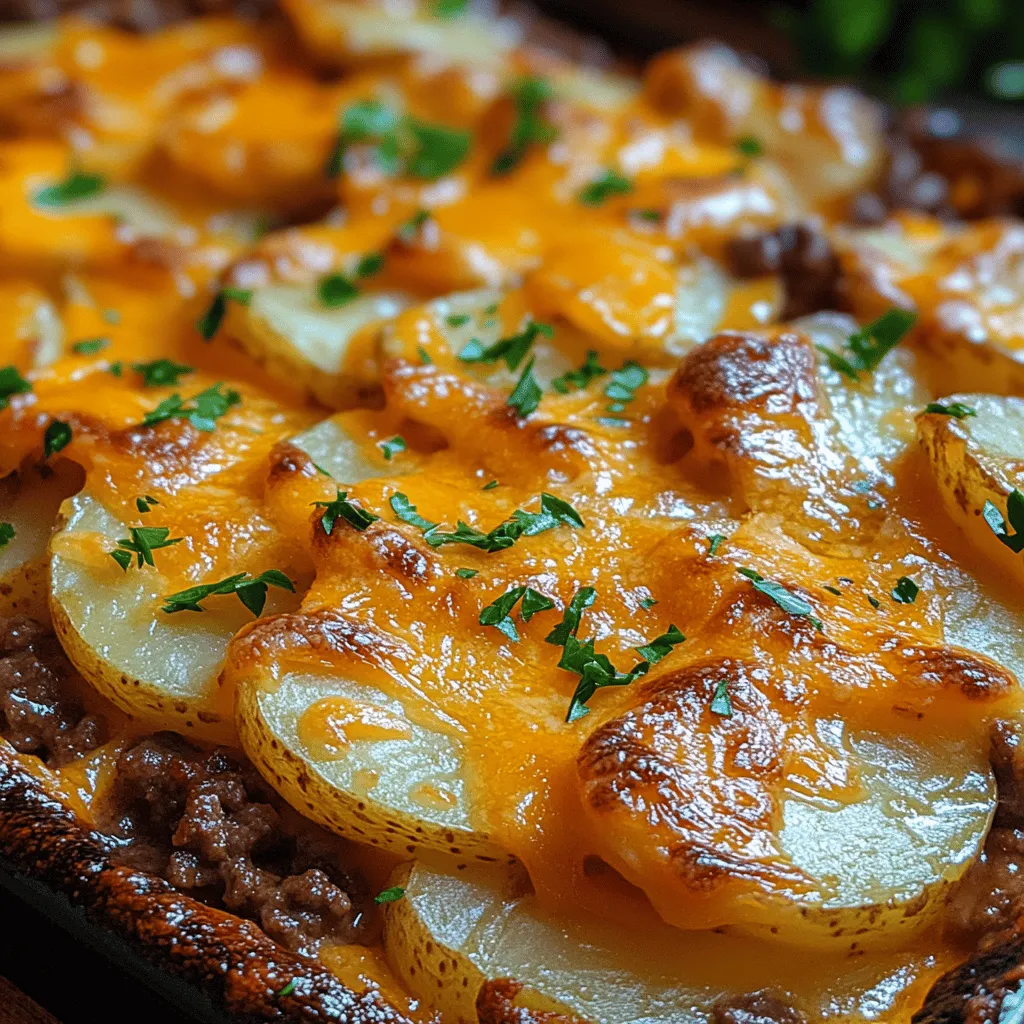 Comfort food holds a special place in our hearts, transcending cultural boundaries and evoking feelings of warmth, nostalgia, and togetherness. It is the kind of food that brings families together, often served during gatherings and celebrations, reminding us of simpler times spent around the dinner table. One classic example of comfort food that embodies these sentiments is the Hearty Amish Beef & Potato Casserole. This dish perfectly encapsulates the essence of home-cooked simplicity, rich flavors, and the joy of sharing a meal with loved ones.