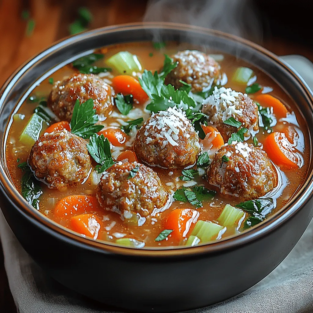 When the chill of winter settles in or when the family gathers for a cozy evening, few dishes are as comforting and satisfying as a steaming bowl of Hearty Crockpot Italian Meatball Soup. This delightful dish combines the rich flavors of Italian cuisine with the convenience of a slow cooker, making it an ideal option for busy weeknights or lazy weekends. The combination of tender meatballs, vibrant vegetables, and aromatic herbs creates a warm and filling meal that everyone will love.