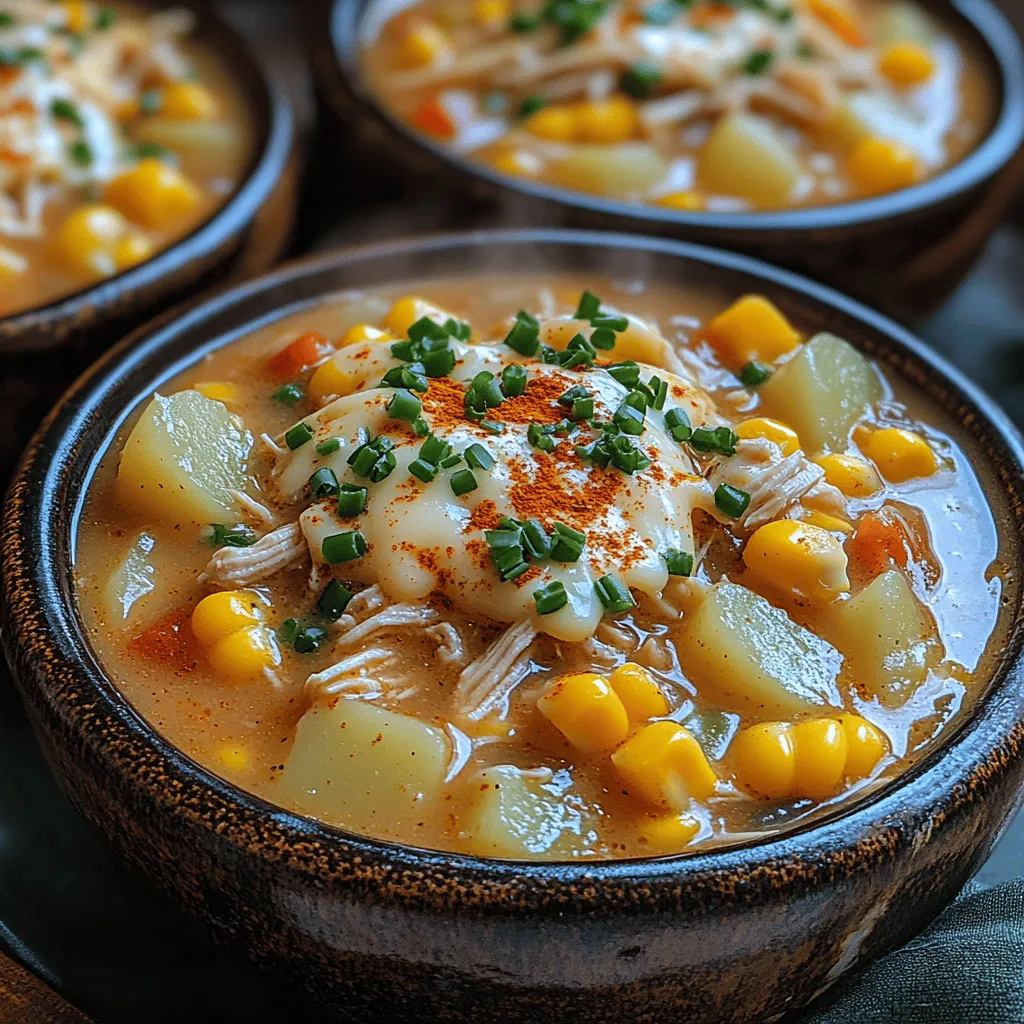 When the weather turns chilly or you're simply in need of a comforting meal, few dishes can rival the warm embrace of a hearty chowder. This category of soup is not just a meal; it's an experience, often filled with rich flavors and creamy textures that satisfy both the body and soul. Among the many variations of chowder, Chicken Corn Chowder stands out as a favorite, combining the savory notes of chicken with the sweet crunch of corn, all enveloped in a velvety broth.