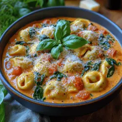 Creamy Tomato Spinach Tortellini is a delightful dish that beautifully balances the richness of cream with the freshness of vibrant vegetables. This comforting meal is perfect for both busy weeknights and special occasions, making it a versatile addition to any home cook's repertoire. With its creamy sauce, tender tortellini, and nutrient-packed spinach, this dish is not just a feast for the palate, but also a visual delight.