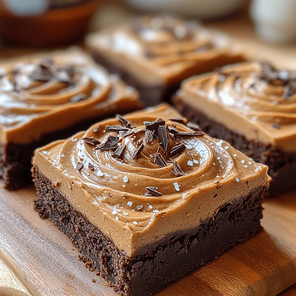 If you’re a fan of indulgent desserts that perfectly blend the rich flavors of chocolate and coffee, then Decadent Cafe Latte Frosted Mocha Brownies are about to become your new favorite treat. These brownies are not just any ordinary dessert; they are a luxurious combination of fudgy chocolate goodness topped with a creamy, coffee-infused frosting that elevates the experience to a whole new level.