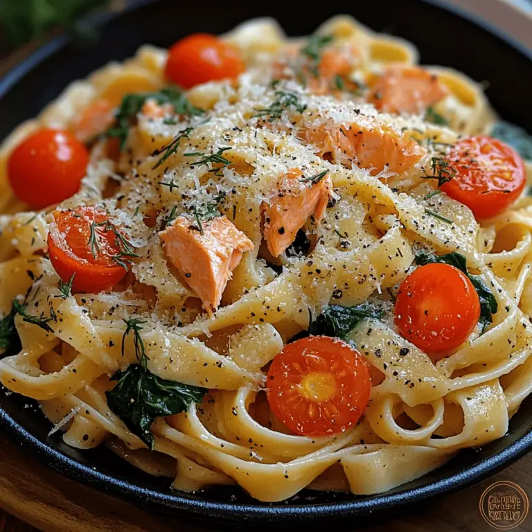 To create the perfect Salmon Symphony Pasta, it's essential to understand the key ingredients that contribute to its unique flavor and texture. Each component plays a vital role, enhancing not only the taste but also the nutritional value of the dish. Let’s take a closer look at these ingredients and their contributions.