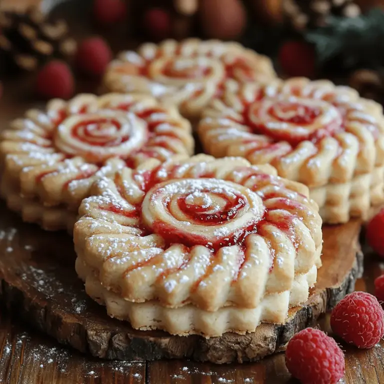 Shortbread cookies have long held a cherished place in the hearts of dessert lovers around the world. Known for their crumbly texture and buttery flavor, these delightful treats date back centuries and have evolved into countless variations that please palates everywhere. Their simple yet delicious nature makes them a go-to option for both novice bakers and seasoned pastry chefs alike. Today, we’re excited to introduce a delightful twist on the classic shortbread: the Raspberry Dream Swirl Shortbread Cookies. These cookies not only retain the rich, buttery essence of traditional shortbread but also incorporate the vibrant flavor of raspberries, making them a visually stunning and delicious addition to any cookie platter.