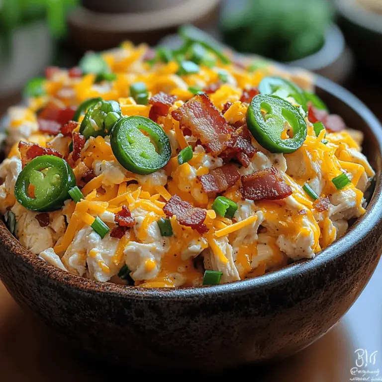 In recent years, the demand for keto-friendly recipes has surged as more people seek low-carb alternatives to traditional meals. The ketogenic diet, known for its focus on high-fat, moderate-protein, and low-carbohydrate intake, has garnered a dedicated following due to its proven benefits for weight management and overall health. With its unique approach to food, the keto diet encourages creative cooking that transforms classic dishes into delicious, compliant meals. One standout option that embodies this trend is the Spicy Jalapeño Popper Keto Chicken Salad.