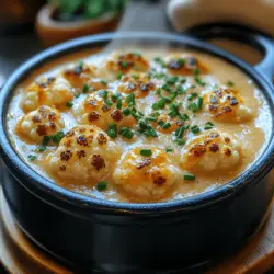 If you're in search of a comforting bowl of soup that is both creamy and bursting with flavor, look no further than Creamy Roasted Garlic Cheddar Cauliflower Soup. This delightful dish is perfect for chilly evenings or anytime you crave something hearty yet nourishing. Cauliflower, with its subtle, nutty flavor, serves as the star ingredient, while roasted garlic and sharp cheddar cheese elevate this soup to a new level of deliciousness.