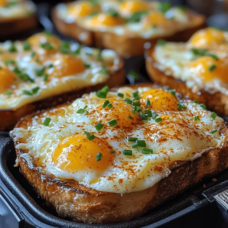 To create the perfect Air Fryer Cheesy Egg Delight Toast, it's essential to understand the key ingredients that contribute to its flavor and texture. Let's explore these components in detail.