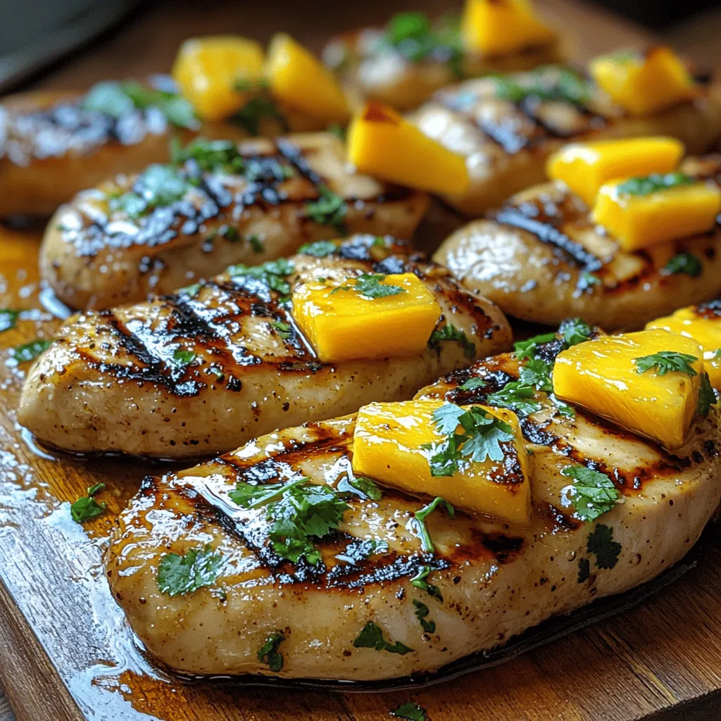 As the summer sun begins to warm the air, there’s nothing quite like the tantalizing aroma of grilled chicken wafting through the backyard. If you're looking to elevate your grilling game, the Grilled Mango Pineapple Chicken recipe is a perfect choice. This dish beautifully marries the savory goodness of marinated chicken with the sweet, tropical flavors of mango and pineapple, creating a delightful culinary experience that transports your taste buds straight to the islands.