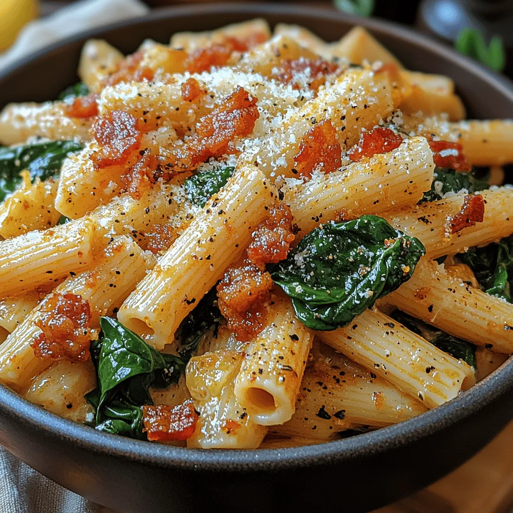 Choosing the right pasta is crucial to the success of any pasta dish, and for Bacon & Spinach Delight Pasta, the choice between spaghetti and penne can significantly impact the overall experience.