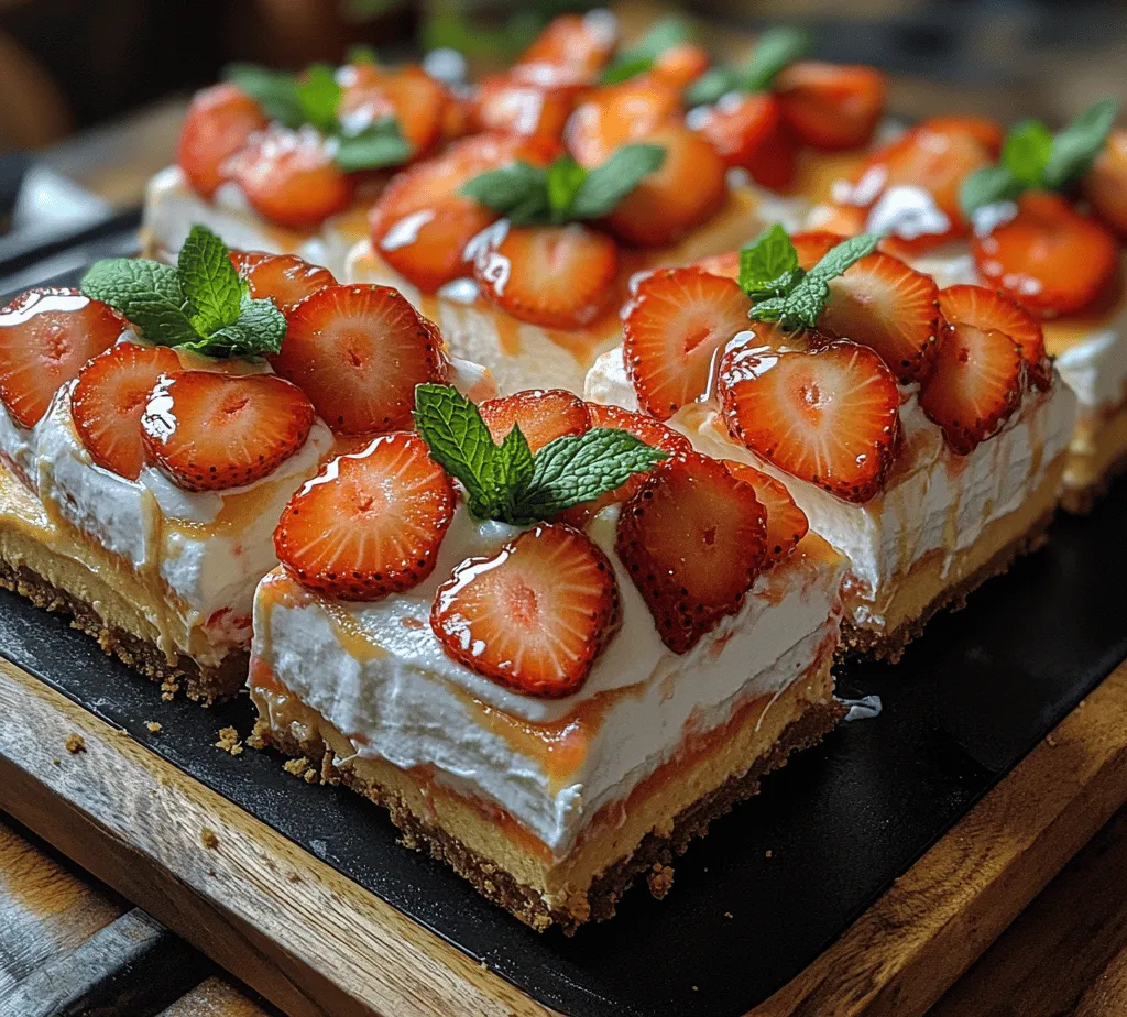 As the sun shines brighter and the days grow longer, nothing says summer quite like a refreshing dessert that tantalizes the taste buds. Enter the Strawberry Bliss Delight—a no-bake masterpiece that embodies the essence of the season. This delightful treat is not only incredibly easy to make but also showcases the vibrant flavors of fresh strawberries, making it a perfect addition to your summer gatherings, picnics, or simply a sweet indulgence at home.