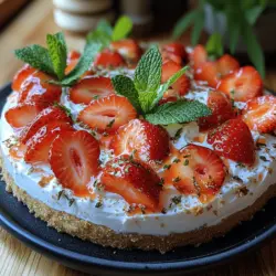 As the sun shines brighter and the days grow longer, nothing says summer quite like a refreshing dessert that tantalizes the taste buds. Enter the Strawberry Bliss Delight—a no-bake masterpiece that embodies the essence of the season. This delightful treat is not only incredibly easy to make but also showcases the vibrant flavors of fresh strawberries, making it a perfect addition to your summer gatherings, picnics, or simply a sweet indulgence at home.