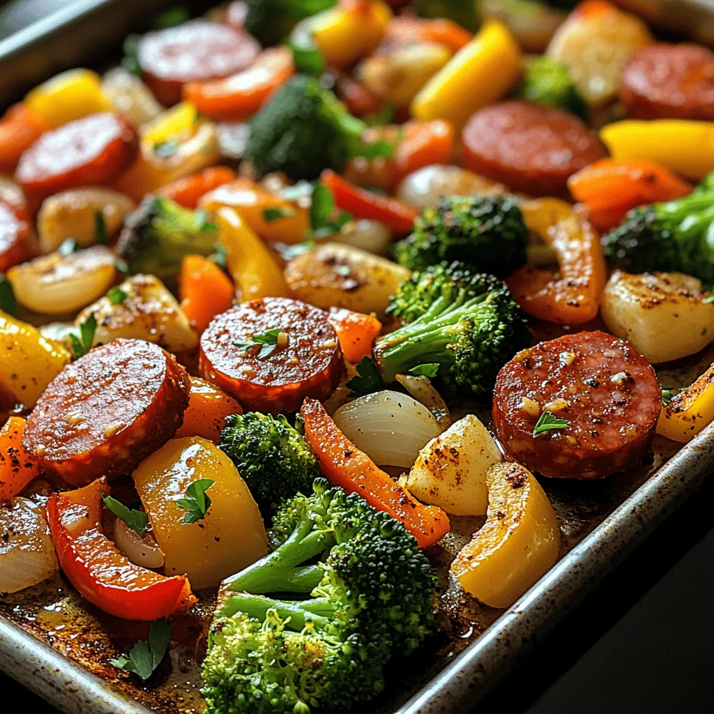 In today’s fast-paced world, finding quick, nutritious meals can often feel like a daunting task. However, the Sizzling Kielbasa & Colorful Veggie Medley stands out as a perfect solution for busy individuals and families alike. This delightful dish not only delivers a burst of flavor, but it also incorporates a rainbow of vegetables that add both nutrition and visual appeal to your dinner table. Whether you’re hosting friends for a casual gathering or simply looking to whip up a satisfying weeknight meal, this recipe is sure to impress.
