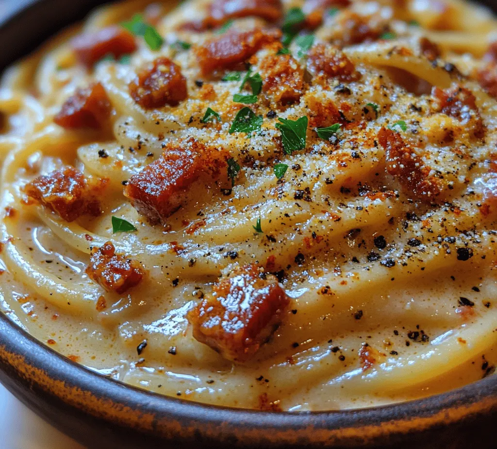 The allure of Creamy Bacon Pasta Delight lies in the rich flavors and textures that meld together in each bite. Imagine the creamy sauce enveloping perfectly cooked pasta, with crispy bacon bits adding a delightful crunch. This dish not only satisfies your hunger but also tantalizes your taste buds with a harmonious blend of savory and creamy notes.