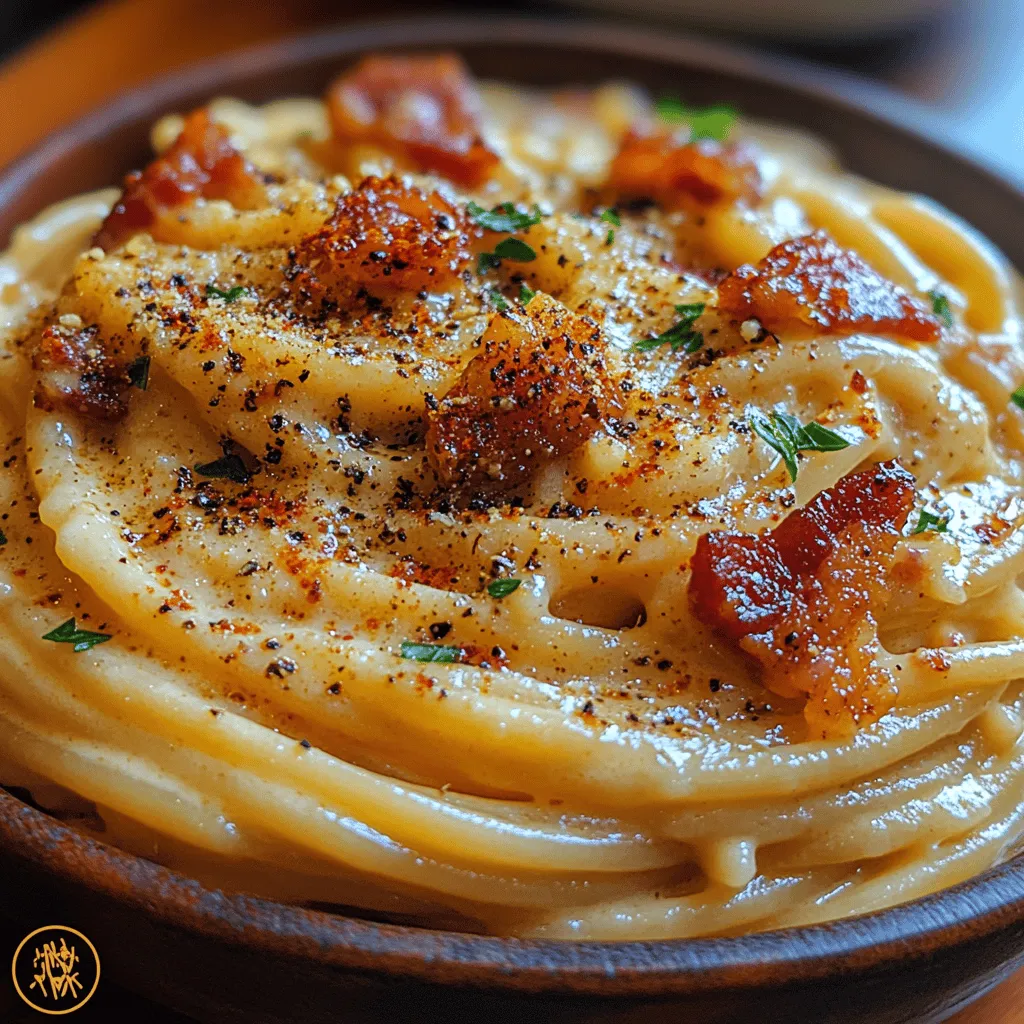 The allure of Creamy Bacon Pasta Delight lies in the rich flavors and textures that meld together in each bite. Imagine the creamy sauce enveloping perfectly cooked pasta, with crispy bacon bits adding a delightful crunch. This dish not only satisfies your hunger but also tantalizes your taste buds with a harmonious blend of savory and creamy notes.