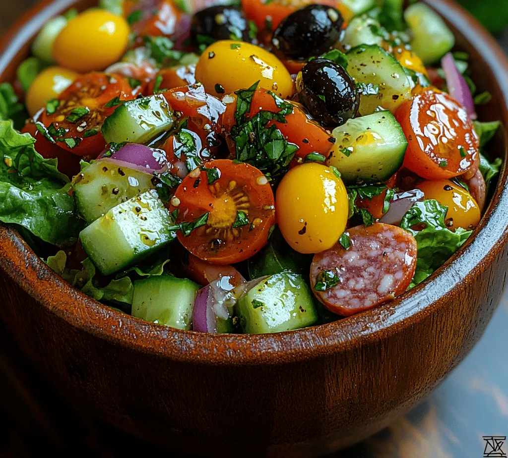 To truly appreciate the Italian Grinder Salad, it's essential to understand its cultural significance within Italian cuisine. Salads have long been a staple in Italy, often served as a refreshing complement to rich and hearty dishes. Among these salads, grinder salads hold a special place; they are a beloved fusion of fresh ingredients that reflect the Italian ethos of using high-quality, seasonal produce.