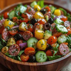 To truly appreciate the Italian Grinder Salad, it's essential to understand its cultural significance within Italian cuisine. Salads have long been a staple in Italy, often served as a refreshing complement to rich and hearty dishes. Among these salads, grinder salads hold a special place; they are a beloved fusion of fresh ingredients that reflect the Italian ethos of using high-quality, seasonal produce.