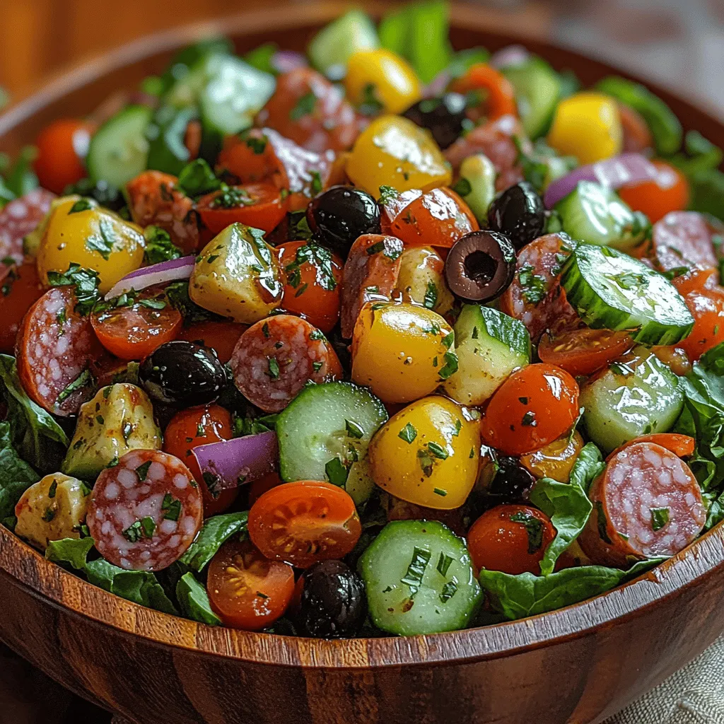 To truly appreciate the Italian Grinder Salad, it's essential to understand its cultural significance within Italian cuisine. Salads have long been a staple in Italy, often served as a refreshing complement to rich and hearty dishes. Among these salads, grinder salads hold a special place; they are a beloved fusion of fresh ingredients that reflect the Italian ethos of using high-quality, seasonal produce.
