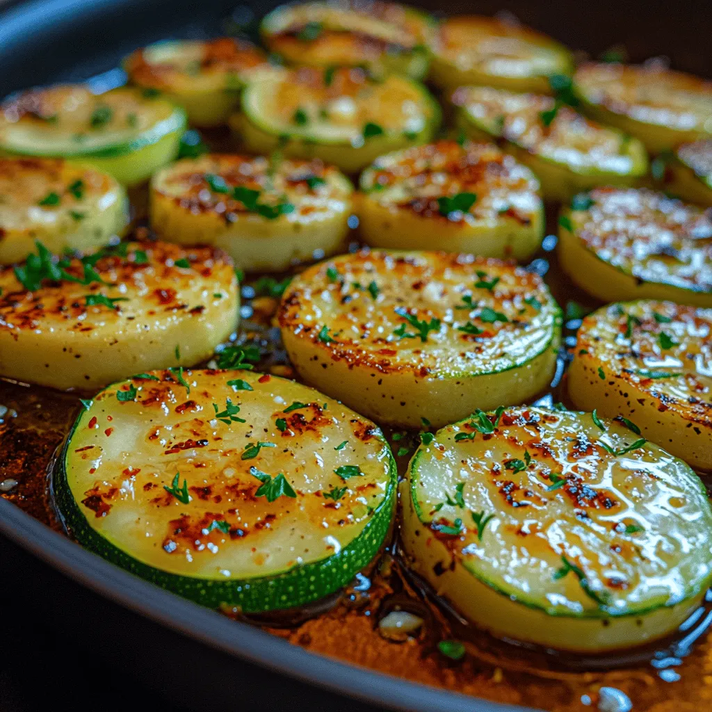 Zesty Garlic Sautéed Zucchini is a delightful dish that tantalizes the taste buds through a harmonious blend of fresh, vibrant flavors. This simple yet flavorful recipe showcases zucchini's natural taste while infusing it with aromatic garlic and a hint of heat from red pepper flakes. The result is a dish that is not only delicious but also versatile enough to complement a variety of meals, from grilled meats to pasta, or even enjoyed on its own as a satisfying side.