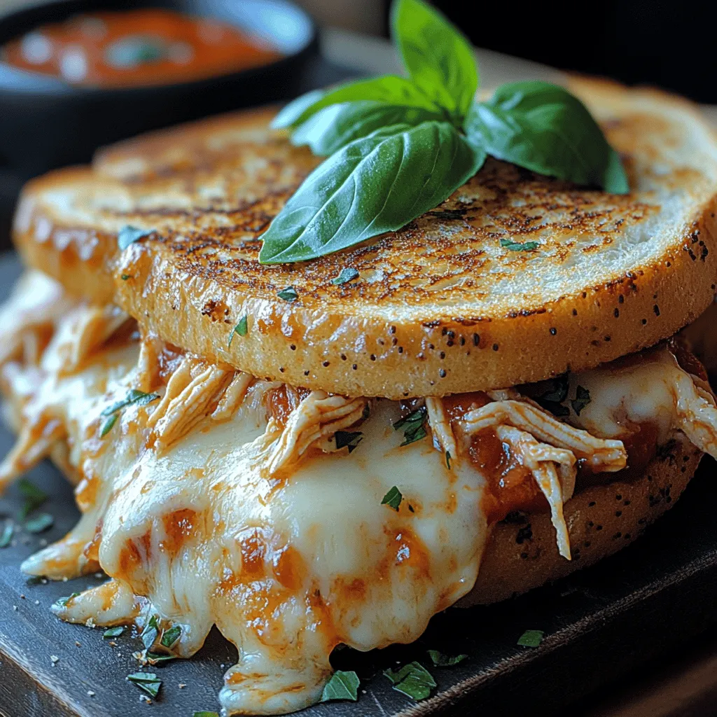 To create a truly unforgettable Cheesy Chicken Paradise Grilled Cheese, it's crucial to understand the role each ingredient plays in the overall flavor and texture of the sandwich. Let’s break down the key components that will bring this delightful dish to life.