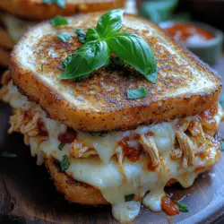 To create a truly unforgettable Cheesy Chicken Paradise Grilled Cheese, it's crucial to understand the role each ingredient plays in the overall flavor and texture of the sandwich. Let’s break down the key components that will bring this delightful dish to life.