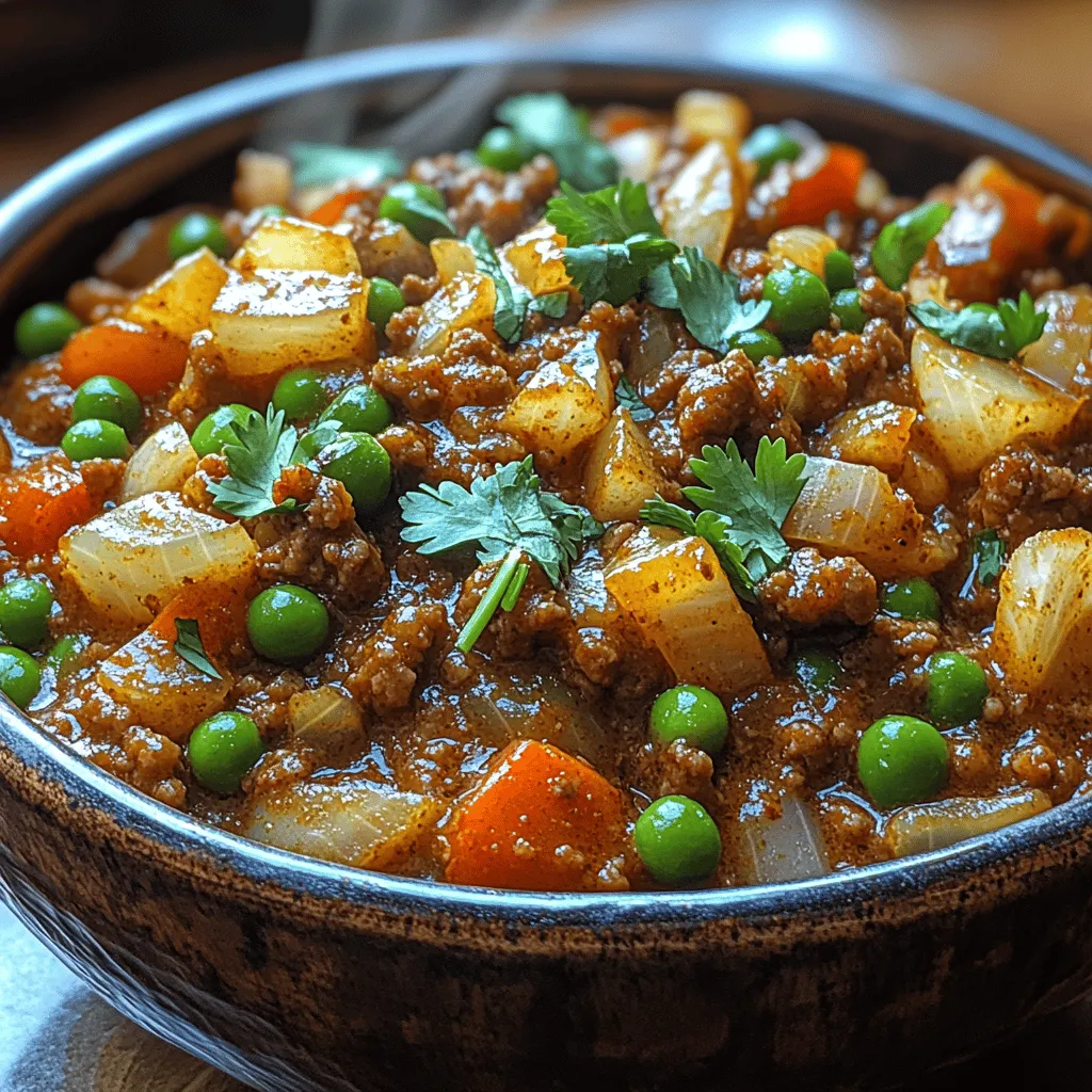 In the world of comfort food, few dishes evoke the same warmth and satisfaction as Qeema Delight. This spiced ground beef dish is a staple in South Asian households, loved for its rich flavors and heartwarming qualities. It serves not only as a meal but as a bridge to family gatherings and cherished memories, making it an essential part of many culinary traditions. The combination of tender ground beef, aromatic spices, and hearty ingredients creates a dish that is both nourishing and deeply comforting.