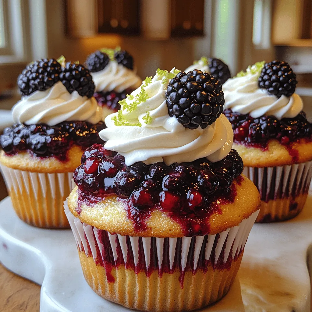 Cupcakes have taken the dessert world by storm, evolving from simple treats to gourmet experiences that tantalize the taste buds. Their popularity can be attributed to their versatility and ability to cater to a wide array of flavor profiles, making them ideal for any occasion. Among the myriad of cupcake recipes, Blackberry Lime Cheesecake Cupcakes stand out as a delightful fusion of flavors that combines the rich, creamy texture of cheesecake with the bright, refreshing notes of fruit. These cupcakes are perfect for gatherings, celebrations, or even as an indulgent treat to enjoy at home.
