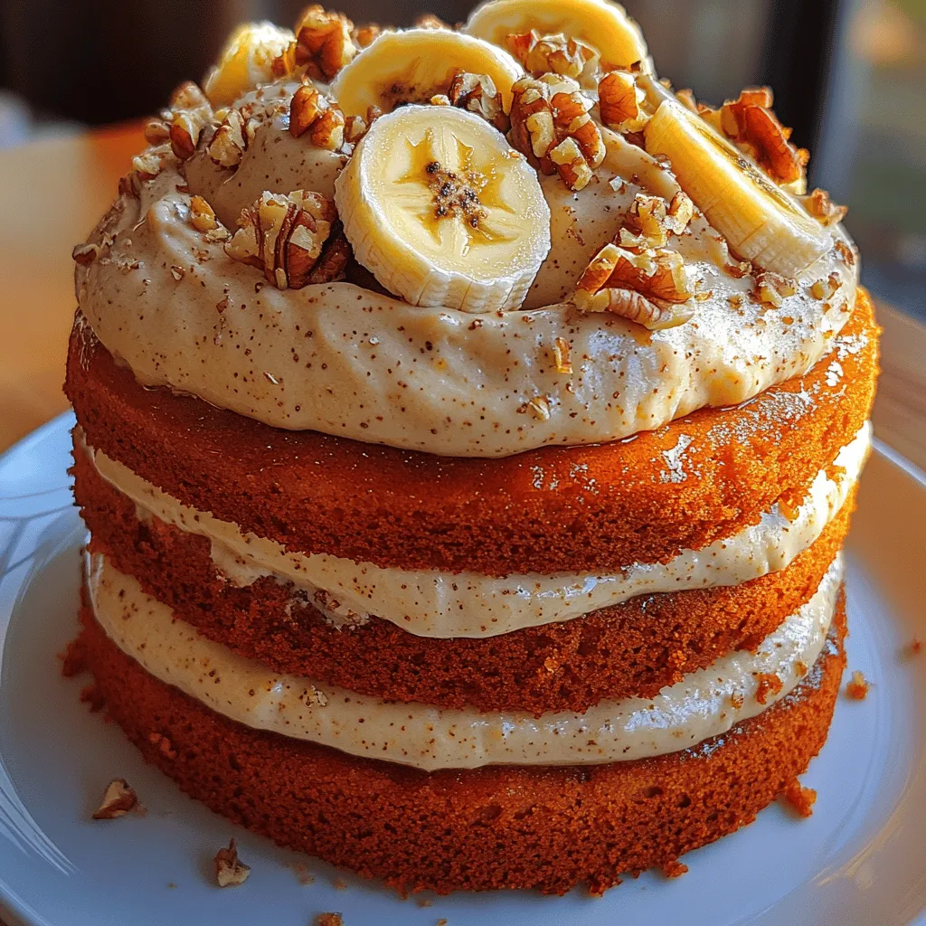 Banana-based desserts have long held a special place in the hearts of baking enthusiasts and dessert lovers alike. Their natural sweetness, combined with a rich, moist texture, makes them an irresistible choice for cakes, muffins, and more. Among these delectable treats, the Delightful Banana Bliss Cake stands out as a perfect blend of indulgent banana flavor and creamy richness. This cake is not just a delight for the taste buds; it’s a beautiful centerpiece for any occasion.