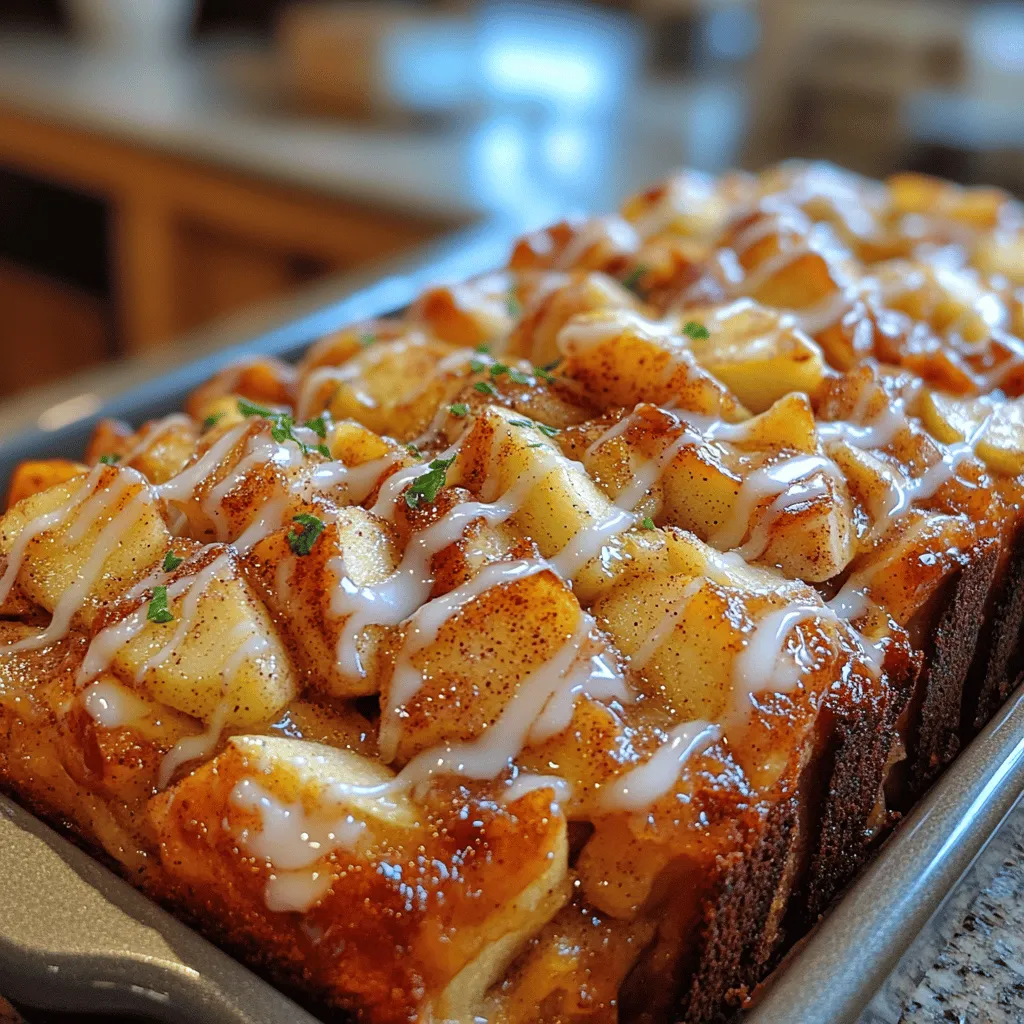 There's something truly enchanting about apple-based desserts that resonates with both the nostalgic and the contemporary. From classic apple pies that evoke memories of family gatherings to modern twists on traditional recipes, apples have carved out a significant place in the world of sweet treats. One such delightful creation is Country Apple Fritter Bread, a recipe that captures the essence of homemade goodness while delivering a unique twist on the classic apple fritter. This bread is not only a feast for the taste buds but also a visual delight, making it a perfect centerpiece for any gathering or a comforting treat for yourself.