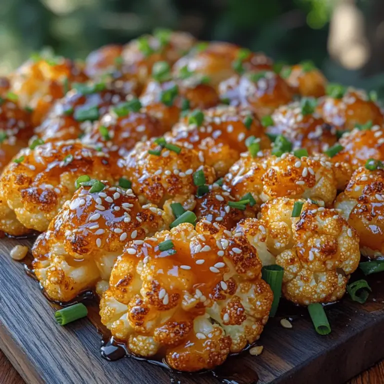 Sticky Honey Garlic Cauliflower is not just a dish; it's a delightful experience that captivates the palate with its harmonious blend of sweetness and savory goodness. This recipe has gained popularity among plant-based enthusiasts and non-vegans alike, making it a perfect addition to any dinner table. As the trend of plant-based diets continues to rise, more people are searching for dishes that not only satisfy their cravings but also offer nutritional benefits. Sticky Honey Garlic Cauliflower fits the bill perfectly, providing a comforting yet health-conscious option that everyone can enjoy.