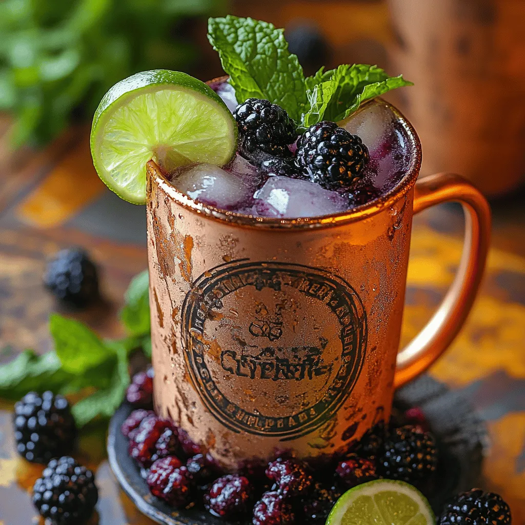 In recent years, cocktail culture has experienced a renaissance, with mixologists and home enthusiasts alike exploring a vibrant array of ingredients and flavors to craft refreshing drinks that tantalize the palate. Whether you're celebrating a milestone, hosting a delightful brunch, or simply enjoying a summer gathering with friends, the right cocktail can elevate any occasion. Enter the Blackberry Champagne Mule, a drink that harmoniously blends the effervescence of champagne with the sweet, tart delights of fresh blackberries and a hint of zesty lime.