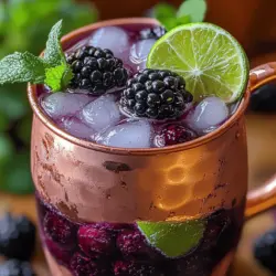 In recent years, cocktail culture has experienced a renaissance, with mixologists and home enthusiasts alike exploring a vibrant array of ingredients and flavors to craft refreshing drinks that tantalize the palate. Whether you're celebrating a milestone, hosting a delightful brunch, or simply enjoying a summer gathering with friends, the right cocktail can elevate any occasion. Enter the Blackberry Champagne Mule, a drink that harmoniously blends the effervescence of champagne with the sweet, tart delights of fresh blackberries and a hint of zesty lime.