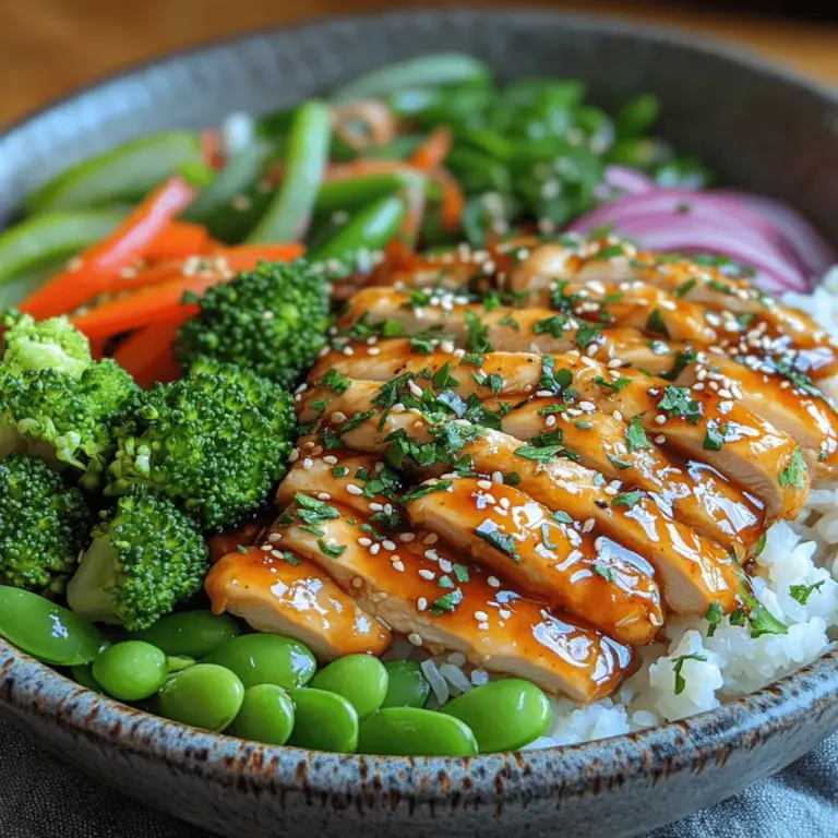 When it comes to creating a well-rounded Teriyaki Chicken Rice Bowl, incorporating a variety of vegetables not only enhances the dish's visual appeal but also adds vital nutrients to your meal. Here are some excellent vegetable choices and their corresponding health benefits: