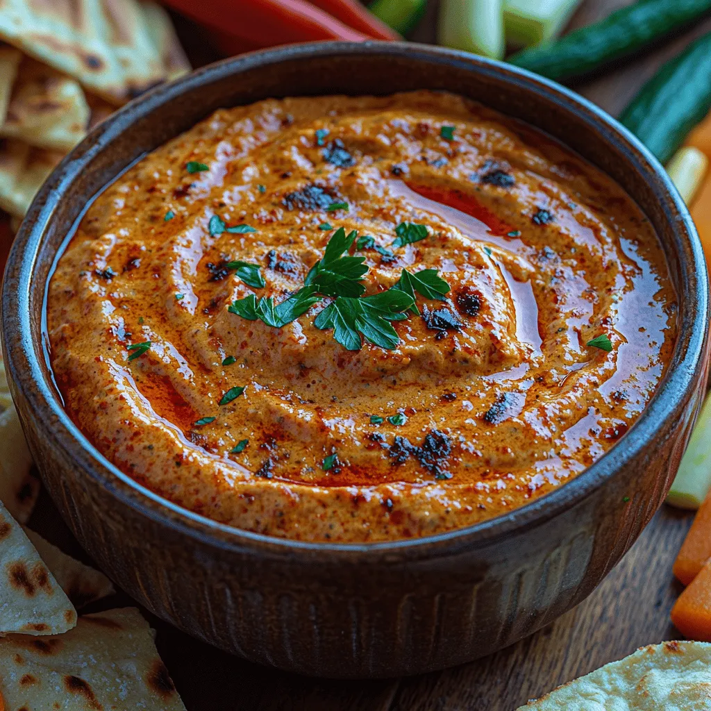 When it comes to entertaining or simply enjoying a cozy night in, having a variety of dips on hand can elevate the experience dramatically. Among the many options available, the Roasted Red Pepper Bliss Dip stands out for its vibrant color, rich flavor, and creamy texture. This delightful dip is not only appealing to the eyes but also tantalizing to the taste buds, making it a perfect companion for an array of dippers, from crispy chips to fresh vegetables.