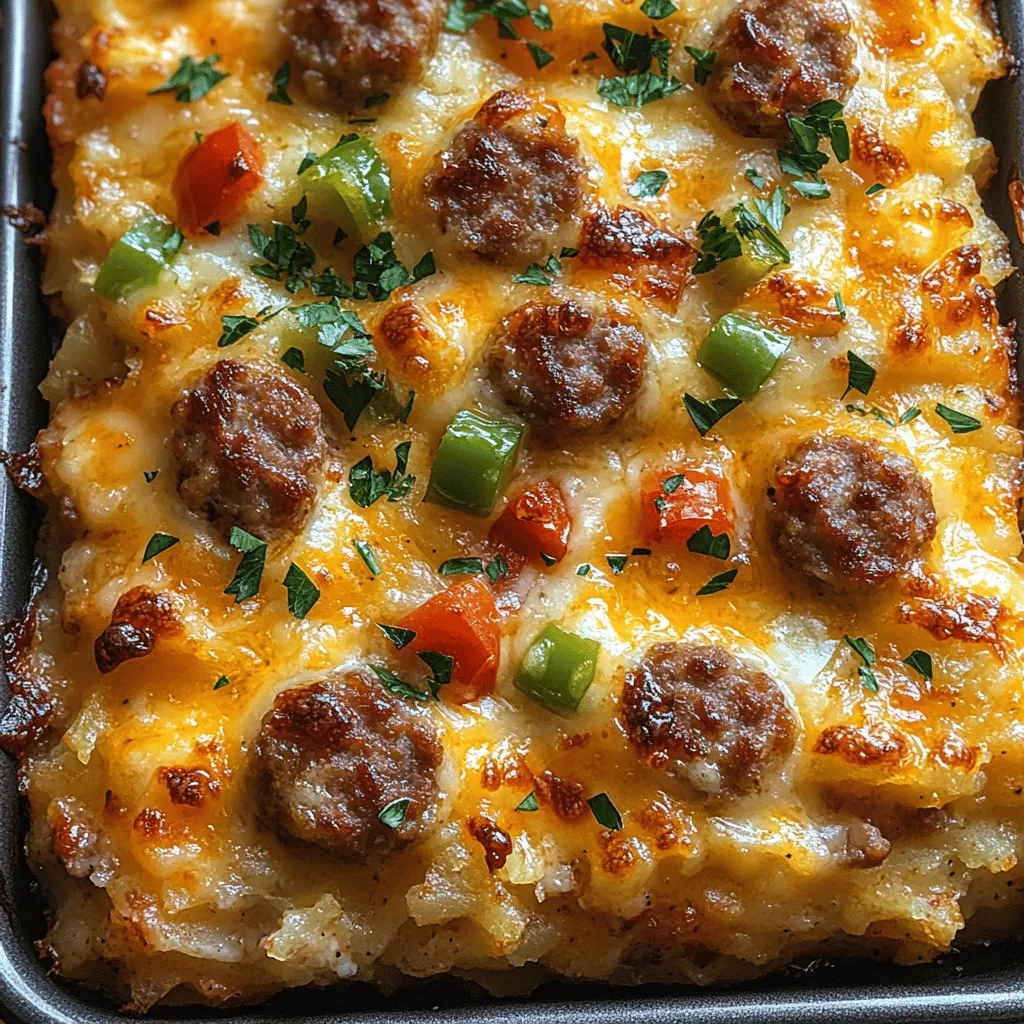 Breakfast is often hailed as the most important meal of the day, and what better way to start your morning than with a hearty and delicious breakfast casserole? The Wake-Up Wonder Savory Sausage Breakfast Casserole is a perfect blend of flavors and textures, packed with protein and veggies, making it an ideal choice for families or gatherings. This versatile dish can be prepped ahead of time and baked fresh in the morning, ensuring a satisfying meal that everyone will love.