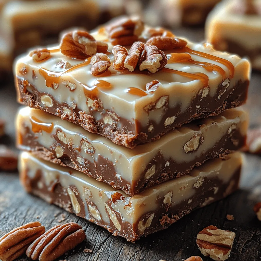 When it comes to decadent desserts, few treats can rival the rich, creamy indulgence of fudge. With its melt-in-your-mouth texture and versatility in flavors, fudge has become a beloved confection enjoyed by many. Among the myriad of fudge varieties available, one stands out with its luxurious combination of white chocolate, caramel, and pecans. This recipe for White Chocolate Caramel Pecan Fudge not only embodies a delightful harmony of flavors but also offers an easy preparation method that makes it perfect for any occasion—be it festive gatherings, holiday celebrations, or just a sweet treat to enjoy at home.