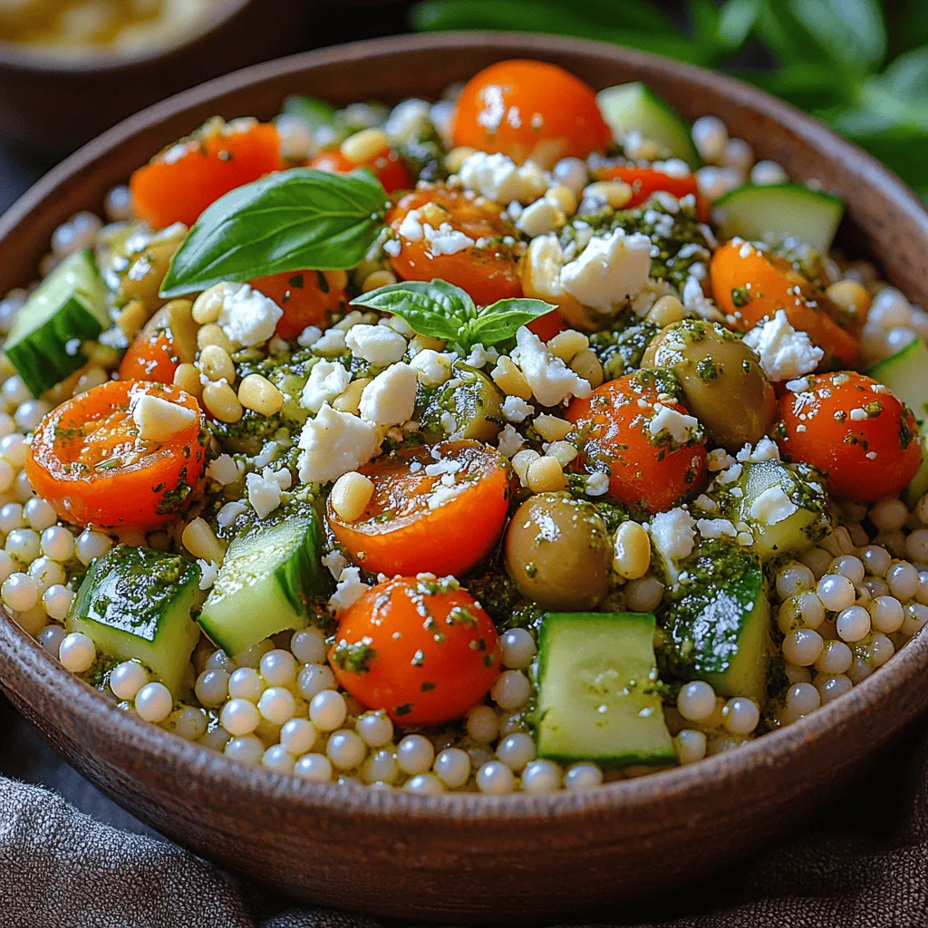 Welcome to the vibrant world of Pesto Paradise Pearl Couscous Bowls, a dish that tantalizes the taste buds with its fresh ingredients and aromatic flavors. This delightful meal has gained immense popularity among food enthusiasts, and for good reason. At its core, the Pesto Paradise Pearl Couscous Bowl combines the unique texture of pearl couscous with refreshing vegetables and a luscious homemade pesto, creating a nutritious and satisfying dish suitable for any occasion—be it a casual lunch, a festive gathering, or a light dinner.