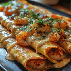 If you’re looking to elevate your home dining experience, few dishes can match the sophistication and comfort of seafood crepes. These delicate, thin pancakes envelop a rich and savory filling, making them a delightful option for both special occasions and cozy family dinners. The beauty of seafood crepes lies in their versatility; they can be adapted to suit your preferences, whether you crave the sweetness of fresh fruit or the richness of a savory seafood medley.