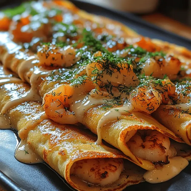 If you’re looking to elevate your home dining experience, few dishes can match the sophistication and comfort of seafood crepes. These delicate, thin pancakes envelop a rich and savory filling, making them a delightful option for both special occasions and cozy family dinners. The beauty of seafood crepes lies in their versatility; they can be adapted to suit your preferences, whether you crave the sweetness of fresh fruit or the richness of a savory seafood medley.