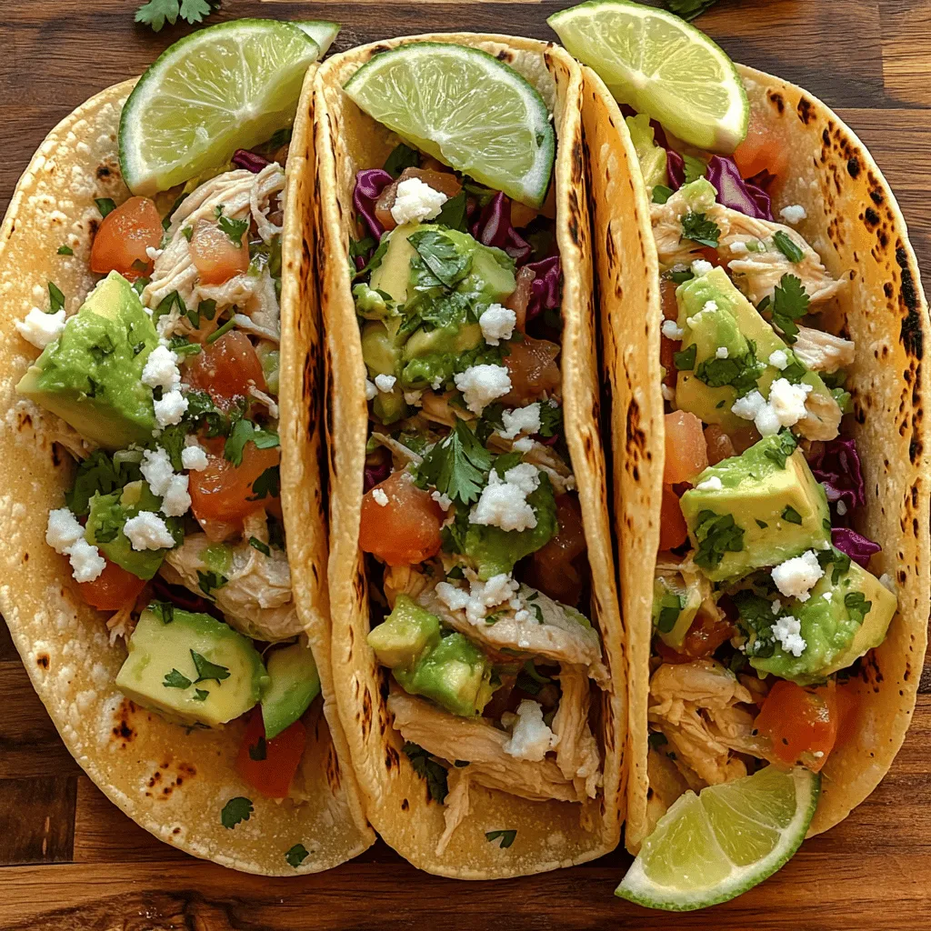 Tacos are more than just a meal; they are a celebration of flavors, culture, and creativity. Among the myriad of taco variations, Zesty Cilantro Lime Chicken Tacos truly stand out. This recipe encapsulates a delightful blend of fresh ingredients that not only tantalize the taste buds but also provide a healthy option for any dining occasion. With zesty lime juice, fragrant cilantro, and a medley of spices, these tacos are a vibrant addition to your culinary repertoire. Perfect for family dinners or casual gatherings with friends, this dish is designed to impress and satisfy.