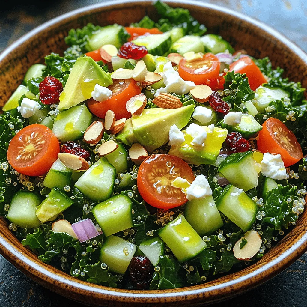 In recent years, there has been a significant shift towards healthier eating habits, with superfoods taking center stage in our diets. These nutrient-dense foods not only provide essential vitamins and minerals but also contribute to overall well-being. Among the most celebrated of these superfoods are kale and quinoa, both of which are powerhouses of nutrition and flavor. The Kale & Quinoa Power Salad has emerged as a favorite among health enthusiasts and culinary adventurers alike. This delightful dish is not just a salad; it's a celebration of fresh ingredients that come together to create a colorful and satisfying meal.